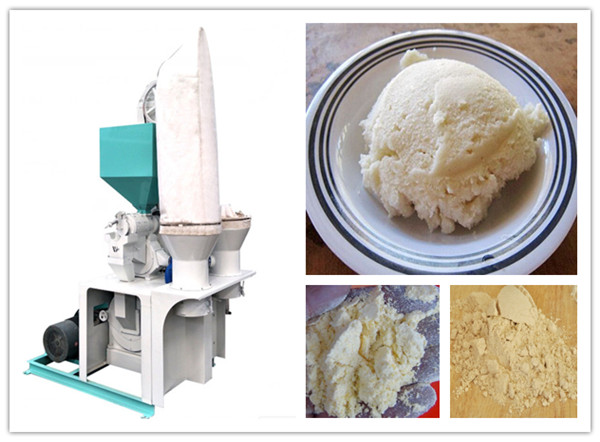 fufu / nshima / posho máquina de moagem de farinha